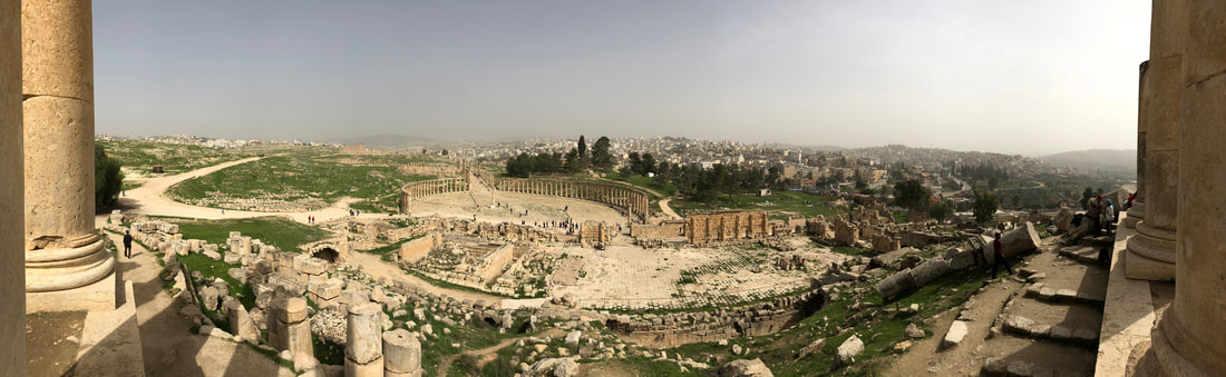 City of Jerash in Jordan
